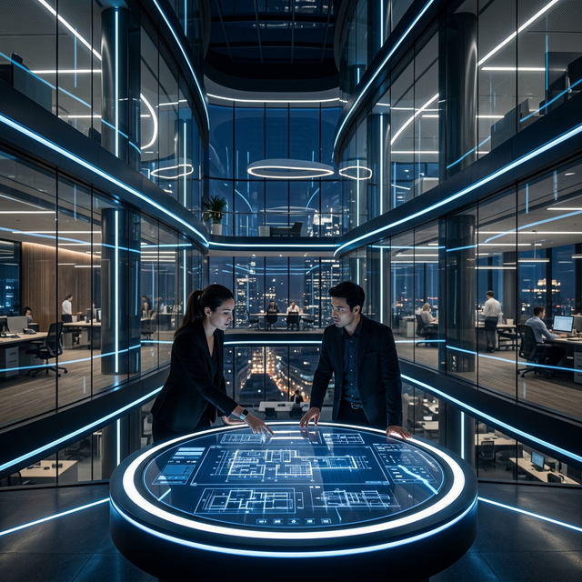 Akıllı Ofis İç Mekan ve Mühendisler